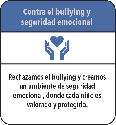 Contra el bullying y seguridad emocional